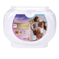 Capsules de lessive parfumées marine, détergent concentré, élimination des taches, parfum longue durée, coffret cadeau, 75%-80% actif