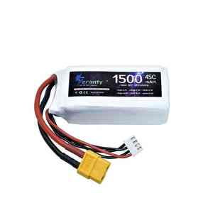Batterie Lipo 3S 45C 11.1V 1500mAh pour voitures RC, avions, bateaux, quadricoptères et drones - Pièce de rechange de mise à niveau 1 pièce - Product Image 6