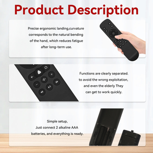 Control Remoto por Voz RCR60BT para Irbis/ Hartens/ BBK/ <span class=keywords><strong>Novex</strong></span>/ Knight/ Hyundai/ Leff/ STARWIND, para el Mercado Ruso - Product Image 3