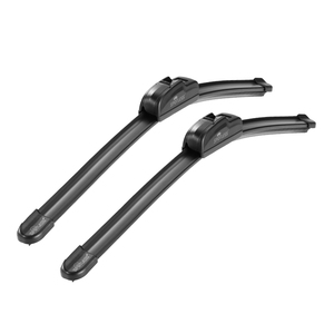 Spazzole tergicristallo universali per tutte le stagioni, accessori auto, ricambi auto, tergicristalli in gomma morbida senza telaio con attacco a J - Product Image 1