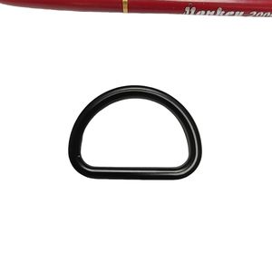 38 mm boucle en métal en forme de D anneaux en D boutons demi-cercle pour sacs alpinisme sac à dos accessoires cuir Rivets perles ceinture - Product Image 2