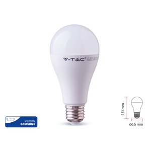 E27 A65 lampada LED 17W bianco freddo 6400K sfera lampadina Samsung Chip garanzia 5 anni SKU-164-illuminazione/lampadine - Product Image 1