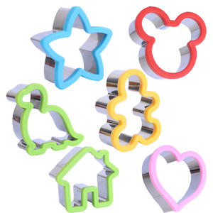 Cortador de <span class=keywords><strong>galletas</strong></span> M906 de acero inoxidable, cortador de verduras, sándwich de frutas y verduras, para decoración de pasteles, proveedores - Product Image 1