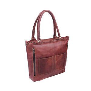 Bolso de Doble Correa para Mujer, Estilo Único, Material PU de Primera Calidad, Impermeable, Ligero, Gran Capacidad, Color Sólido - Product Image 2