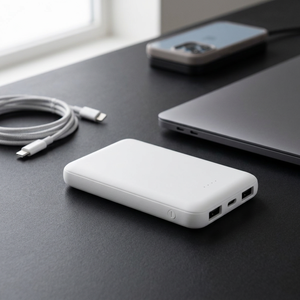 Power Bank Solare Senza Marca da 5000mAh con Supporto, Presa Standard Giapponese, Potenza di Uscita 18W e 40W, Modello 124383-1 - Product Image 3