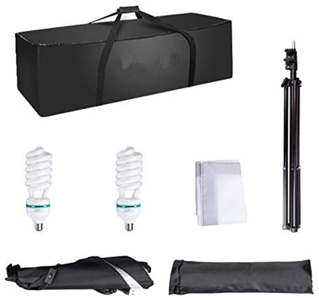 Triopo photo studio camera video lights set photography lighting kit shooting with softbox for youtube ,tiktok equipment