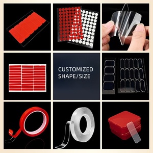 Kích Thước Tùy Chỉnh Nhiệm Vụ Nặng Nề Nano Acrylic Bọt EVA Vòng Tròn Sticker Pad Chết Cắt Tấm Dính Hai Hai Hai Hai Mặt Dính Chấm - Product Image 2