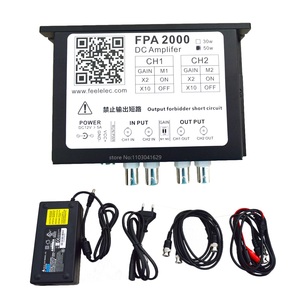 Générateur de signal double canal haute puissance FPA2000 50W, amplificateur, bobine d'entraînement 140 Vpp, vibrateur, alimentation simple 12V, 100KHz - Product Image 3