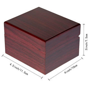 กล่องของขวัญสร้อยข้อมือนาฬิกาไม้กล่องใส่เครื่องประดับ - Product Image 6