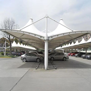 Carpa de Garaje con Estructura de Membrana, Cobertizo para Garaje, Toldo para Estacionamiento, Carport, Cubierta para Auto - Product Image 5