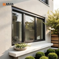 Mosquitera de 3 vías para ventana de aluminio, seguridad interior residencial, pantalla de acero inoxidable, ventanas corredizas de aluminio