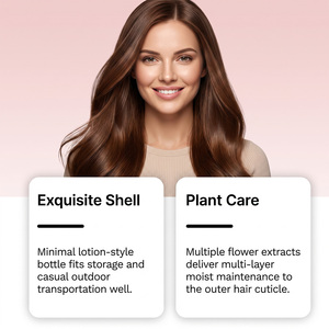 Minyak Rambut Pelembap <span class=keywords><strong>Pink</strong></span>, Nutrisi Berasal dari Tumbuhan, Mudah Diaplikasikan, Halus dan Mudah Merata - Product Image 4