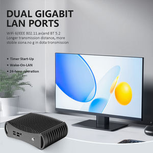 Win 10/ Win 11/Linux英特尔I9迷你电脑I7 16g 1 Tera工业迷你电脑-电脑工业迷你电脑Din导轨 - Product Image 6