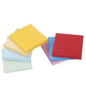 Lot de 3 blocs de notes personnalisés en couleur – Papeterie, fournitures scolaires, autocollants en papier, index, notes adhésives - Product Image 4