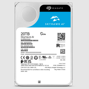 AI 20TB 3.5IN 6 GB/S SATA 256MB disco rigido ST20000VE002
