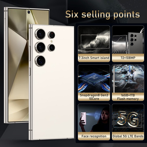 Smartphone Original S25 Ultra 5G LTE Octa Core le plus vendu, 16 Go + 1 To de stockage, écran OLED HD 7,3 pouces 120 Hz, 108 MP, débloqué - Product Image 4