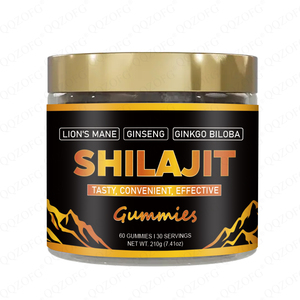 OEM Halal Shilajit 4-in-1 Gummies Energy &amp; Immune Support Private Label Adult Ashwagandha Sea Moss Lions Mane - Product Image 6