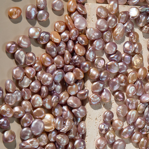 Hạt ngọc trai nước ngọt tự nhiên nuôi cấy dạng đồng xu bán buôn 10-13 mm - Product Image 6