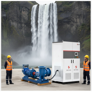 Generatore Idroelettrico Compatto da 30KW 50KW 100KW, Turbina ad <span class=keywords><strong>Acqua</strong></span> 380V per Progetti di Energia Rinnovabile - Product Image 1