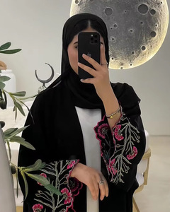 Zifeng OEM Mode Moyen-Orient Dubaï <span class=keywords><strong>Robe</strong></span> <span class=keywords><strong>Abaya</strong></span> Cardigan Arabe Brodé - Product Image 1