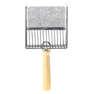Pelle à litière pour chat en métal, grande, rectangulaire, avec crochet, pour chats et chiens - Product Image 4