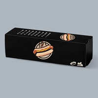 Hotdog Boîte Emballage Personnalisé À Emporter Emballage Maïs Chien Boîte Boîtes D'emballage Alimentaire Pour Les Petites Entreprises