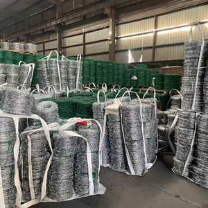 <span class=keywords><strong>Alambre</strong></span> <span class=keywords><strong>de</strong></span> <span class=keywords><strong>Púas</strong></span> Trenzado <span class=keywords><strong>de</strong></span> Doble Hilo, Rollo <span class=keywords><strong>de</strong></span> 500 <span class=keywords><strong>Metros</strong></span>, Cuerda Anti-escalada para Cercas Agrícolas - Product Image 3