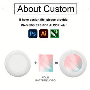 Disco Volador Personalizado con Logotipo para Niños, Mascotas y Juegos al Aire Libre - Disco de Juguete de Plástico PE para Perros, Ideal para la Playa, el Parque y el Césped - Product Image 2