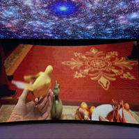 Pantalla LED Curva Flexible para Interiores P3.91 de Alquiler, Fácil de Colgar, Panel de Video LED de 500x500, Pantalla LED para Escenario, Pantalla LED de Pared
