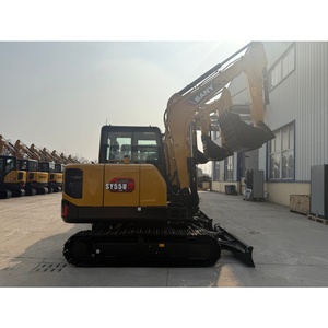 Miniexcavadora Sany SY55U Usada de Segunda Mano en Buenas Condiciones - Product Image 1