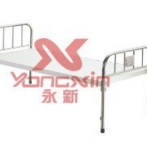 ผู้ผลิตจัดหาเตียงสแตนเลสแบบแบนรุ่น YXZ-C-037 พร้อมหัวเตียงสำหรับคลินิกและเตียงโรงพยาบาล - Product Image 2