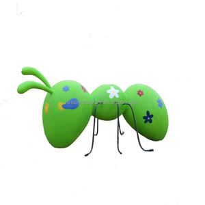 สวนโลหะไฟเบอร์กลาสเรซิ่นงานฝีมือมดหุ่นด้วยตาขนาด<span class=keywords><strong>ใหญ่</strong></span>สำหรับตกแต่งสนามหญ้าสวน - Product Image 1