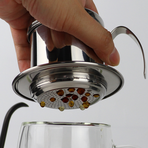 Tasse à café goutte à goutte <span class=keywords><strong>lavable</strong></span> de remplacement en acier inoxydable 304, réutilisable, portable, filtres à café, cafetière - Product Image 3