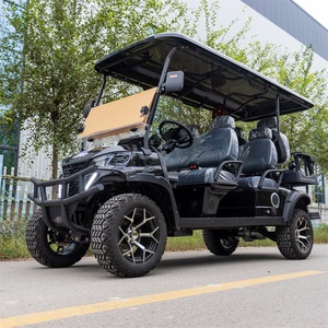 Voiturette de golf 4x4 à 4 places, 72V, 2+2, buggy tout-terrain, batterie au lithium, mini-voiturette de golf, chariot de golf en aluminium, batterie au lithium 60V - Product Image 4