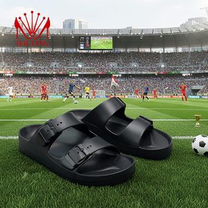 Sandales confortables en EVA à deux brides avec soutien de la voûte plantaire, semelle intérieure rembourrée et boucles réglables pour les voyages en extérieur – Vente en gros - Product Image 5