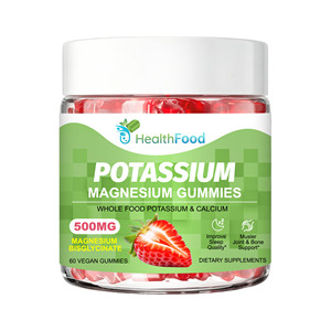 Gummies de potassium et de magnésium en gros pour usines : favorisent l'humeur, la relaxation et soutiennent les os et les muscles avec des suppléments alimentaires - Product Image 1
