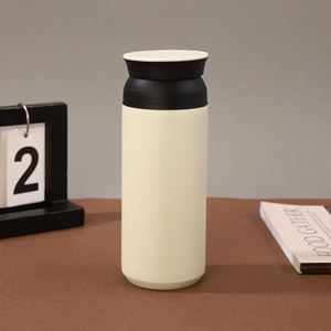 350ml Element Tumbler Japanese Style <b>Insulated</b> <b>Mug</b> 304 Stainless Steel Double Layer with Handle Portable Travel Cup Gift - Product Image 2