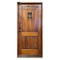 Conceptions de porte simple en bois Conception de porte double en bois Porte intérieure en bois personnalisable en Chine