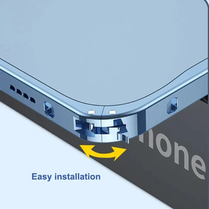 Wholesale Light Weight Metal Magnetic Mobile <strong>Phone</strong> Cover for iPhone 16 15 14 13 12 11 Pro Max Luxury Aluminum <strong>Cell</strong> <strong>Phone</strong> <strong>Case</strong> - Product Image 4