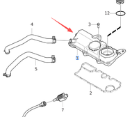 Couvre-culbuteurs de qualité OE 32140004 compatible avec S60 S90 V40 V60 V90 XC40 XC60 XC90 avec soupape PCV