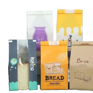 Bolsas de Papel Grandes Marrones sin Asas para Llevar, para Pan, Frutas, Verduras, Sándwiches y Comestibles, Novedad 2026 - Product Image 6