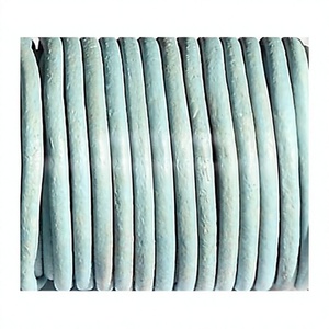 Wholesale round <b>Leather</b> Cords for Jewelry Making Various Sizes 1mm to 8mm Compatible with Metal Beads Findings - Product Image 1