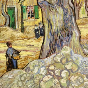 <span class=keywords><strong>Reproduction</strong></span> de niveau muséale du tableau « Les grands platanes » de Vincent Van Gogh sur <span class=keywords><strong>toile</strong></span>, utilisant la technique de <span class=keywords><strong>reproduction</strong></span> par peinture à l'huile - Product Image 3