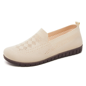 Zapatos informales de estilo baloncesto 2025 para mujer con boca baja Fondo plano Cómodo No cansa los pies Cubierta de zapato de mamá - Product Image 2