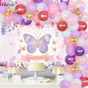 Decoraciones para <span class=keywords><strong>Fiesta</strong></span> <span class=keywords><strong>de</strong></span> Cumpleaños <span class=keywords><strong>de</strong></span> Mariposas, Kit <span class=keywords><strong>de</strong></span> Arco <span class=keywords><strong>de</strong></span> Guirnalda <span class=keywords><strong>de</strong></span> Globos <span class=keywords><strong>de</strong></span> Mariposas, Decoración Floral <span class=keywords><strong>de</strong></span> <span class=keywords><strong>Primavera</strong></span> para <span class=keywords><strong>Fiesta</strong></span> <span class=keywords><strong>de</strong></span> Cumpleaños SET0548 - Product Image 1