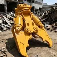 Cisaille hydraulique fiable de 20 tonnes pour excavatrice avec mâchoires renforcées pour poutres en béton armé