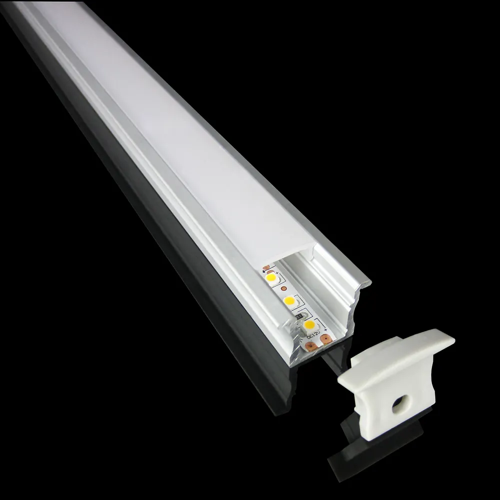 Barra luminosa A Led Profilo In Alluminio con luce del nastro del led CE ROHS Lunghezza Su Misura