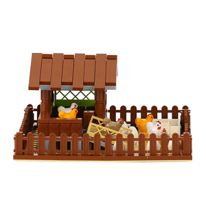 MOC3004 <span class=keywords><strong>Casa</strong></span> <span class=keywords><strong>de</strong></span> Campo, Caseta <span class=keywords><strong>para</strong></span> Perros, Juguete <span class=keywords><strong>de</strong></span> Bloques <span class=keywords><strong>de</strong></span> Construcción <span class=keywords><strong>de</strong></span> la Serie Ciudad <span class=keywords><strong>para</strong></span> Niños y Niñas, Venta al por Mayor - Product Image 4