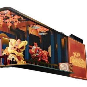 Çıplak göz açık P5 tam renkli LED ekran ticari ofis binası reklam için yüksek çözünürlüklü süper 3D büyük ekran - Product Image 5