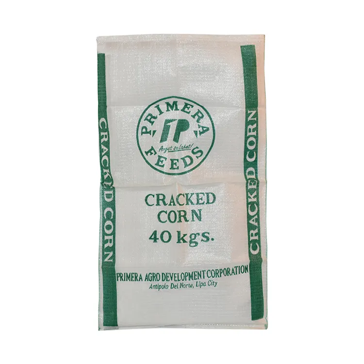 25kg 50kg 100kg NEW material plastic grain maize soya bean sack pp woven grain maize soya bean bag